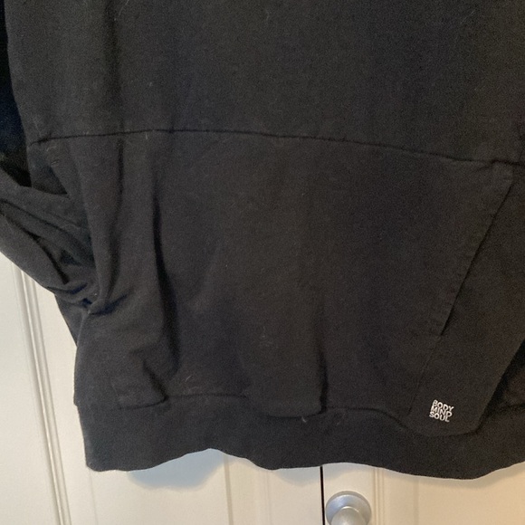 EUC La Vie En Rose black, long sleeve lounge tunic. Size large - Picture 4 of 5